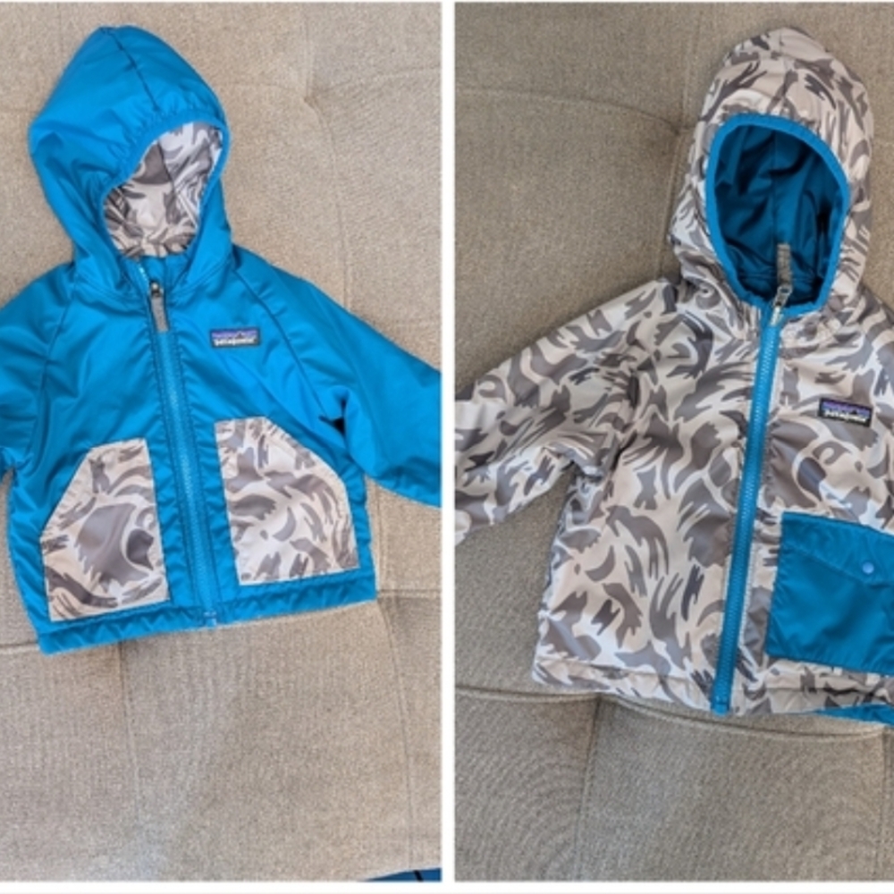 Patagonia Reversible Puff Ball Jacket, 4T